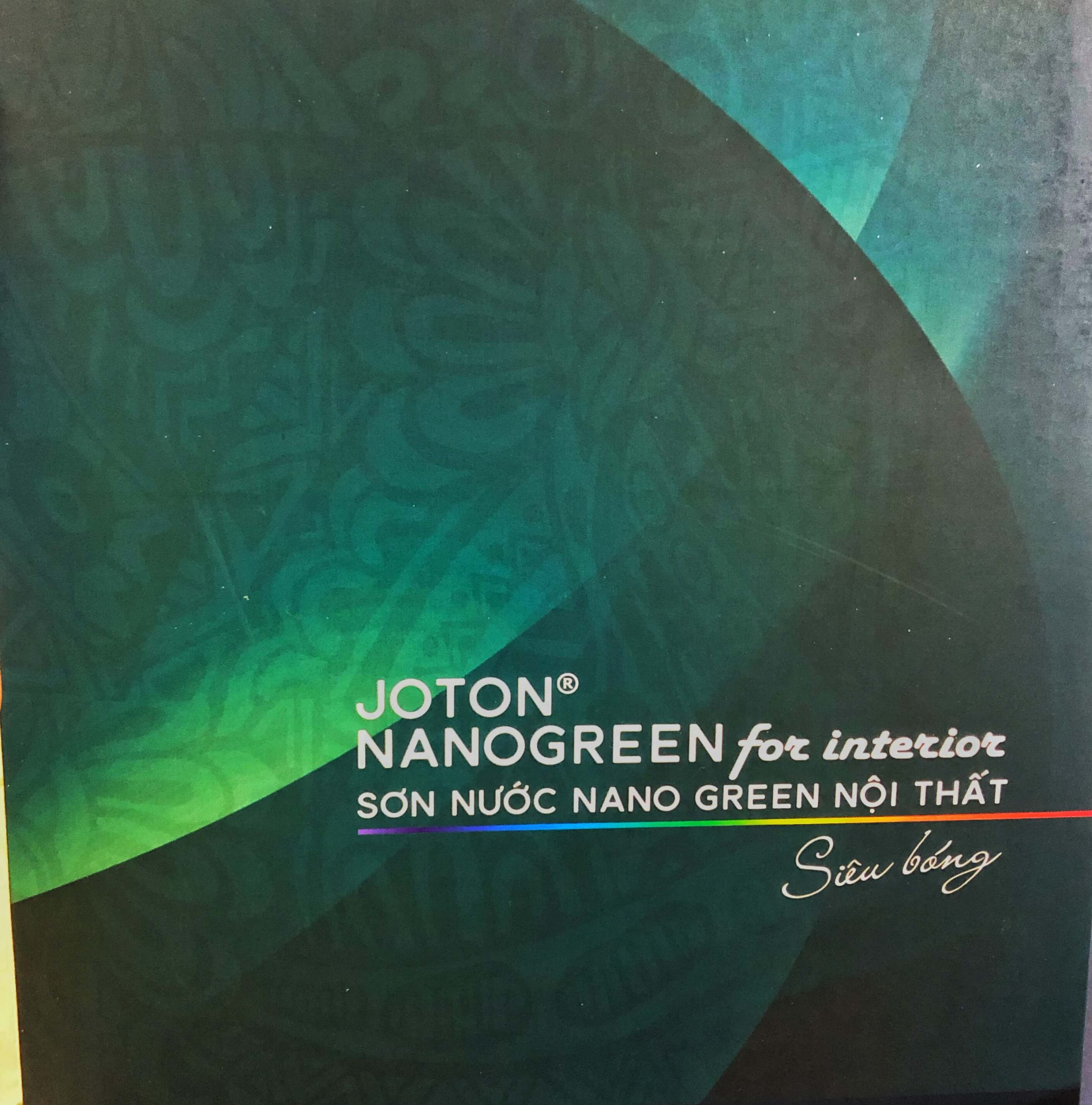 Bảng màu sơn nội thất siêu bóng Joton