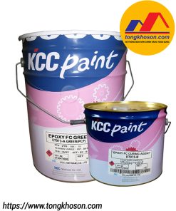 Sơn chống tĩnh điện KCC ET873 màu 2.5Y8/12 Lemon Yellow