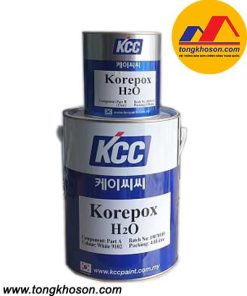 Sơn sàn epoxy KCC gốc nước màu 2210 Post Office Red