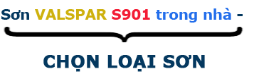 chon loai son valspar