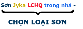 chon loai son jyka
