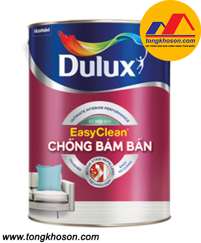 easy-clear-mo Sơn nội thất cao cấp Dulux Easy Clean chống bám bẩn