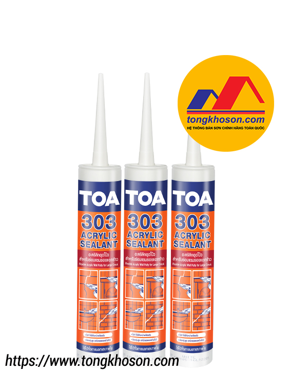 keo-tram-khe-nut-toa-303-acrylic-sealant Keo trám khe nứt Toa 303 Acrylic Sealant