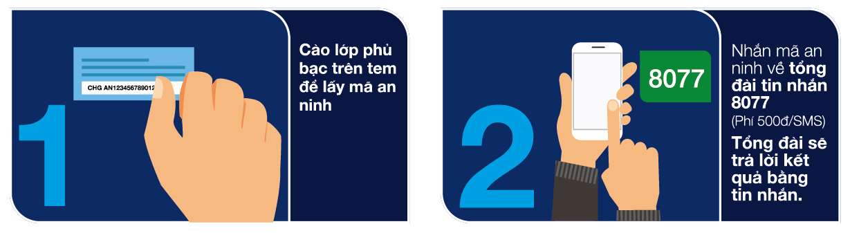 Nhận biết sản phẩm qua tin nhắn