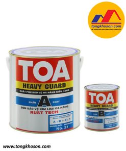 Sơn chống rỉ epoxy TOA HeavyGuard Rust Tech