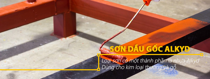 Sơn dầu gốc Alkyd
