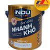 Sơn dầu nhanh khô INDU màu đỏ cherry A93