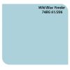Sơn Dulux Inspire màu xanh dương hoang dã mã 74BG 61/206 sơn ngoại thất bề mặt mờ Z98