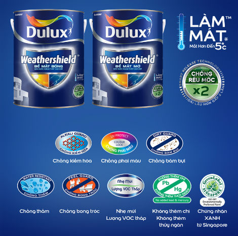 Sơn dulux Weathershield