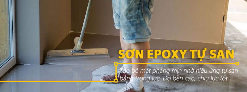 Sơn Epoxy tự san