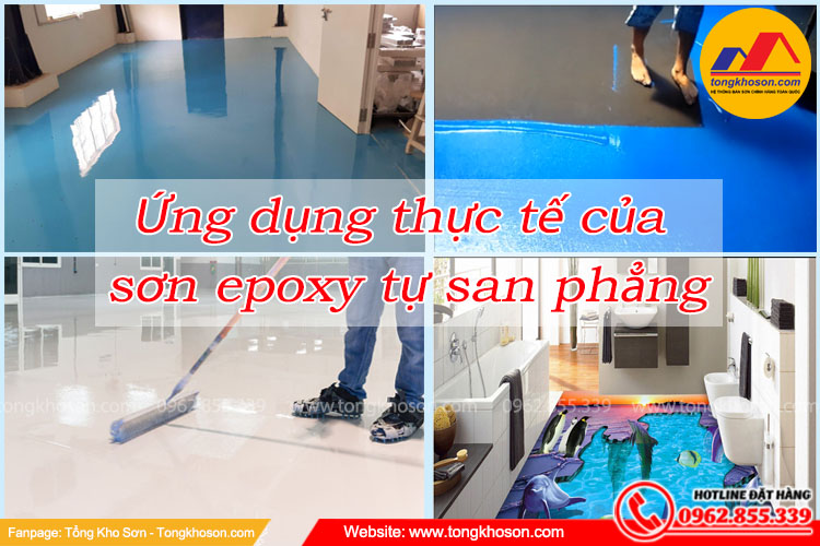 Sơn Epoxy hệ tự san phẳng