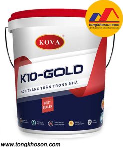 Sơn Kova K10 siêu trắng trần trong nhà
