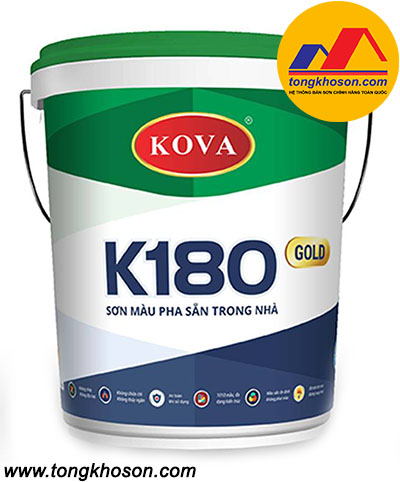 son-kova-k180-mau-pha-san-trong-nha Sơn Kova K180 màu pha sẵn trong nhà