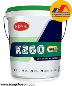 Sơn Kova K260 không bóng trong nhà