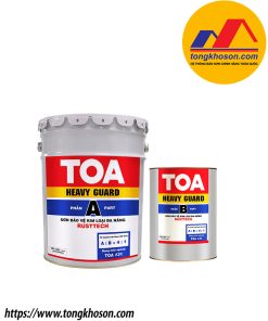 Sơn lót epoxy chống rỉ 2 thành phần đầu kẽm Toa