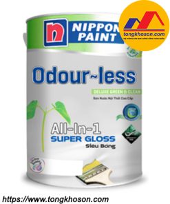 Sơn Nippon Odourless Super Gloss nội thất siêu bóng