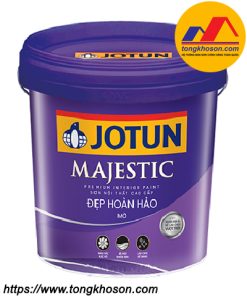 Sơn nội thất Jotun Majestic đẹp hoàn hảo bề mặt mờ