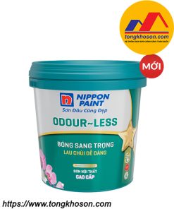 Sơn nội thất Nippon Odour-Less bóng sang trọng