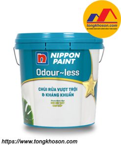 Sơn nội thất Nippon Odour-Less Chùi Rửa Vượt Trội & Kháng Khuẩn