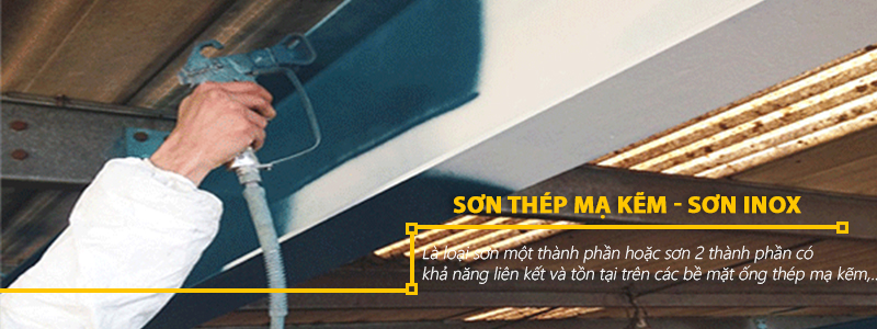 Sơn thép mạ kẽm