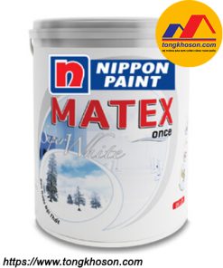 Sơn trần Nippon Matex Super White nội thất mịn