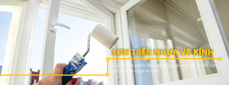 sơn trên nhựa