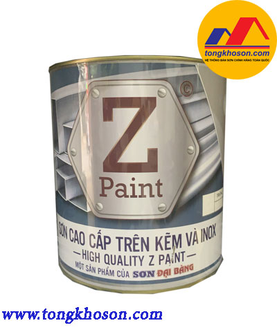 Sơn trên thép mạ kẽm Đại Bàng - Z Paint