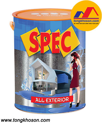 spec-all-exterior-ngoai-bong-mo Sơn Spec All Exterior ngoại thất bóng mờ