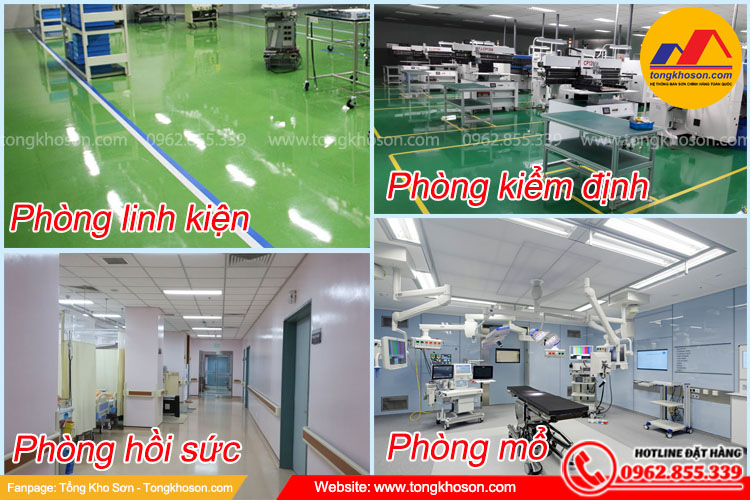 Ứng dụng sơn Epoxy chống tĩnh điện
