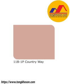 Sơn Nippon Weathergard Plus+ mã màu 11B-1P Country Way sơn ngoại thất bóng