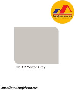 Sơn Nippon Weathergard Plus+ mã màu 13B-1P Mortar Gray sơn ngoại thất bóng