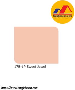 Sơn Nippon Weathergard Plus+ mã màu 17B-1P Sweet Jewel sơn ngoại thất bóng
