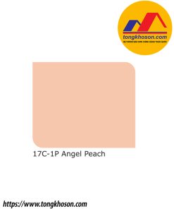 Sơn Nippon Weathergard Plus+ mã màu 17C-1P Angel Peach sơn ngoại thất bóng
