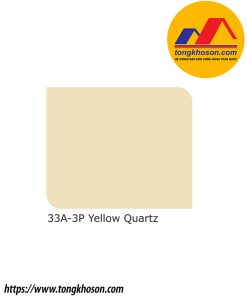 Sơn Nippon Weathergard Plus+ mã màu 33A-3P Yellow Quartz sơn ngoại thất bóng