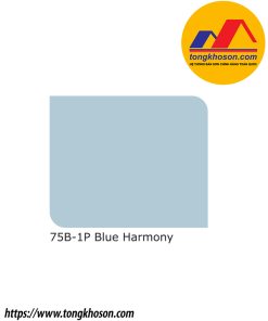 Sơn Nippon Weathergard Plus+ mã màu 75B-1P Blue Harmony sơn ngoại thất bóng