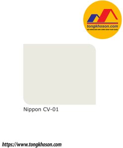 Sơn Nippon Weathergard Plus+ mã màu Nippon CV-01 sơn ngoại thất bóng