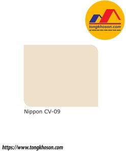 Sơn Nippon Weathergard Plus+ mã màu Nippon CV-09 sơn ngoại thất bóng