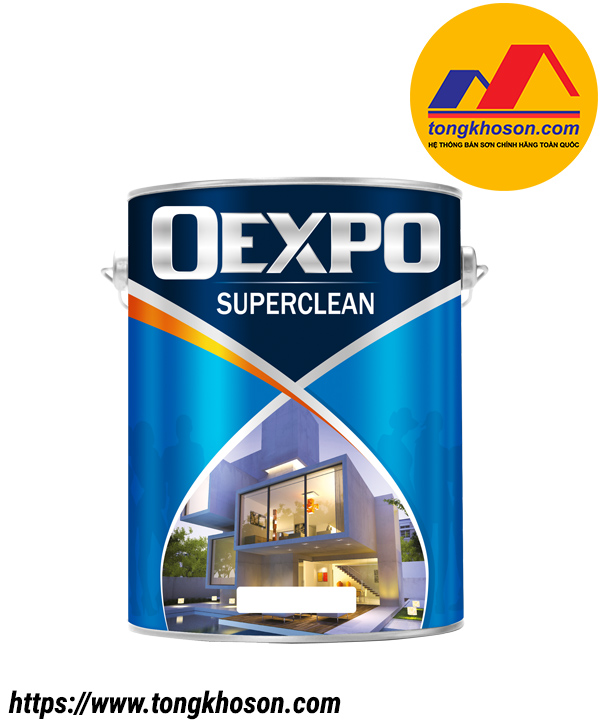 Son-oexpo-superclean-sieu-bong-ngoai-that Sơn OExpo SuperClean siêu bóng ngoại thất