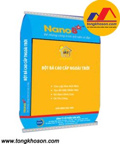 Bột bả chống thấm Nano 8 sao ngoại thất cao cấp