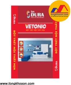 Bột bả Dura Vetonic nội thất mịn