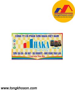 Sơn Haka nhũ vàng Thái Lan