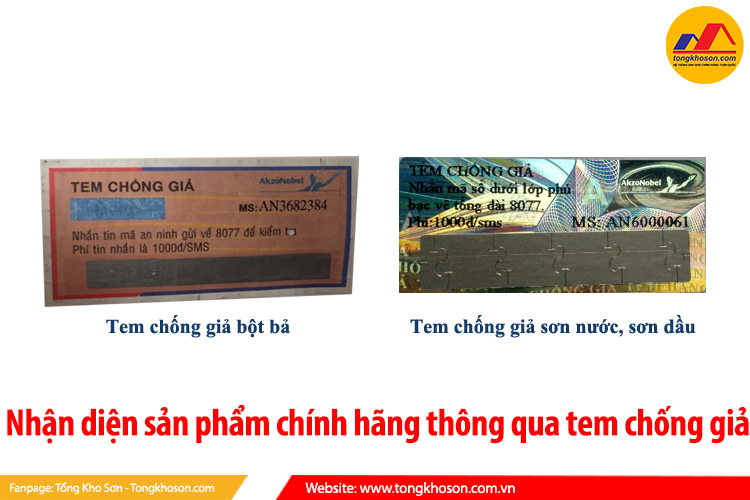 Nhận diện sản phẩm chính hãng thông qua tem chống giả