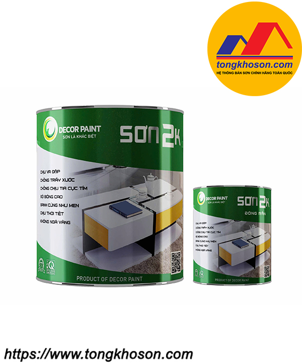 son-2k-da-nang-trang-bong-decor Sơn 2K đa năng trắng bóng Decor