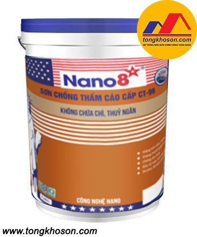 son-chong-tham-nano-8-sao-ct99 Sơn chống thấm Nano 8 sao CT99