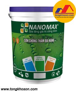 Sơn chống thấm Nanomax pha xi măng