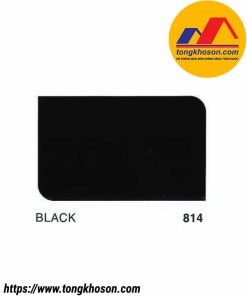 Sơn thơm công nghiệp Toa mã màu Black 814 kim loại 2 thành phần dùng cho ô tô