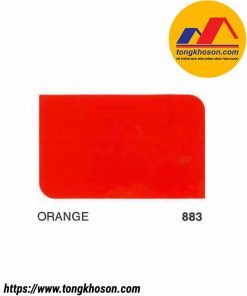 Sơn thơm công nghiệp Toa mã màu Orange 883 kim loại 2 thành phần dùng cho ô tô