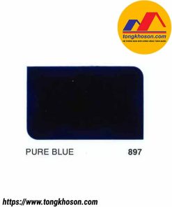 Sơn thơm công nghiệp Toa mã màu Pure Blue 897 kim loại 2 thành phần dùng cho ô tô