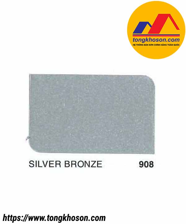 son-cong-nghiep-thom-toa-silver-bronze-908 Sơn thơm công nghiệp Toa mã màu Sliver Bronze 908 kim loại 2 thành phần dùng cho ô tô