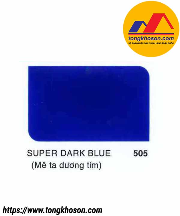 son-cong-nghiep-thom-toa-super-dark-blue-505 Sơn thơm công nghiệp Toa mã màu Super Dark Blue 505 kim loại 2 thành phần dùng cho ô tô